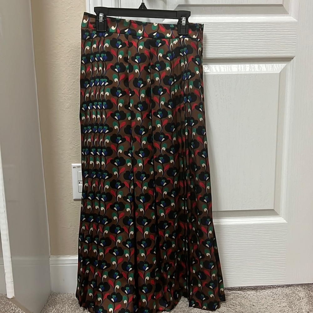 Zara bleated skirt maxi
